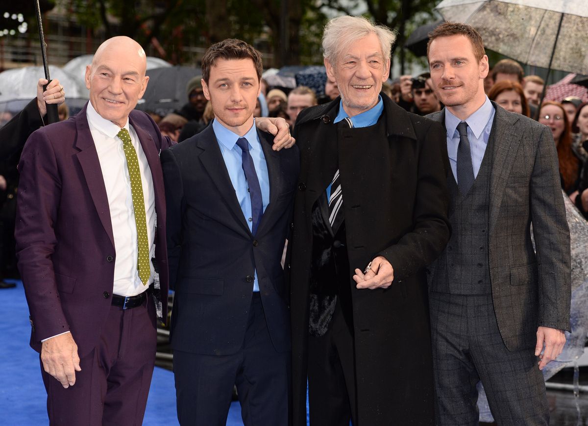 Patrick Stewart portrayed Professor Charles Xavier in the X-Men franchise, beginning in 2000.