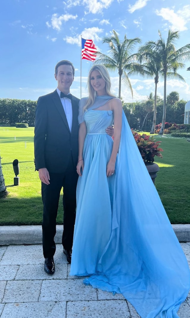 Ivanka trump wedding gown 2025