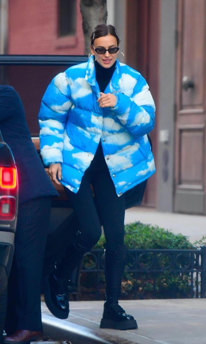 Irina Shayk in NYC