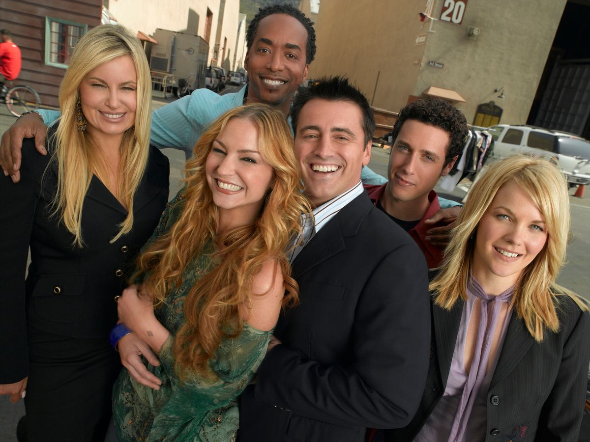 The cast of "Joey" for the series' second season