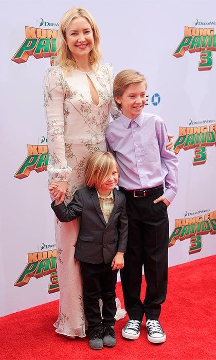 Kate says that sometimes she feels like a "bad mom" to her two children Ryder and Bingham.
<br>Photo: Getty Images