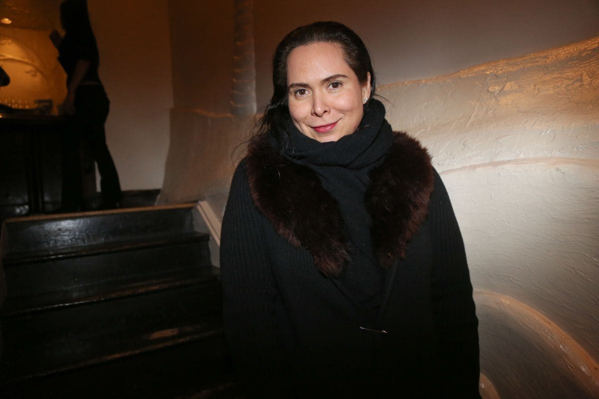 Alexa Rodulfo at the Hispanic-American Fashion Illustration Panel Discussion at Instituto Cervantes on February 25, 2014 in New York City.  (Photo by Johnny Nunez/WireImage)