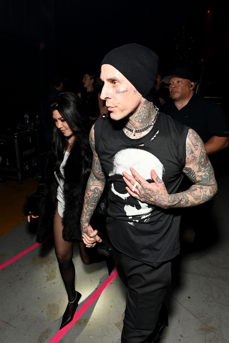 Travis Barker has remained close to Atiana De La Hoya, Shanna Moakler's daughter with Oscar De La Hoya.