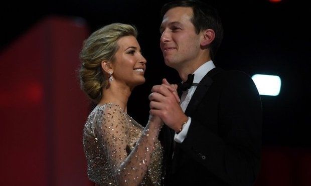 Ivanka Trump and husband Jared Kushner shared a number of dances as well.
Photo: Getty Images