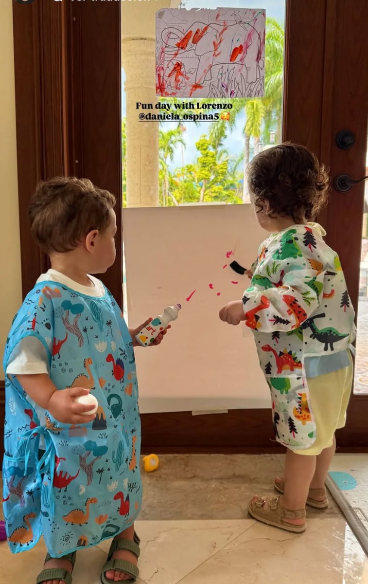 It seems that painting is one of Marquitos’ favorite things to do