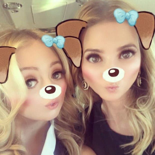 Amidst the campaigning, sisters Ivanka and Tiffany had a silly social media moment.
Photo: Instagram/@ivankatrump