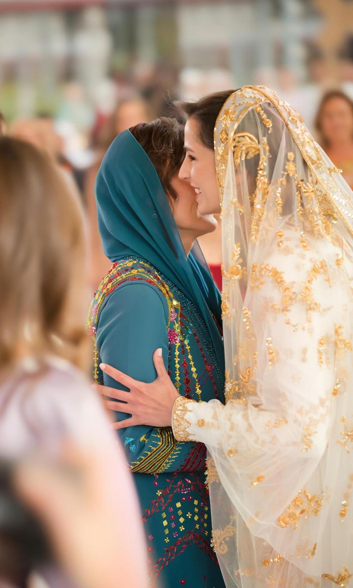 At the party, Queen Rania said that a daughter is usually a reflection of her mother. Her Majesty described Azza as a "gem."