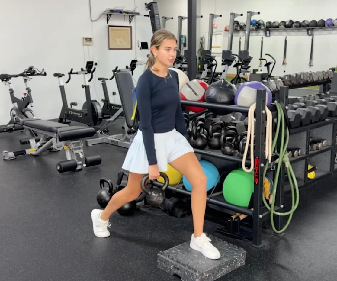 Away from the White House tour, Kai includes clips from her workout routine, giving fans an unfiltered look at her training 