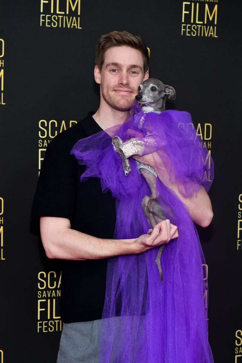 Thomas Shapiro and Tika the Iggy