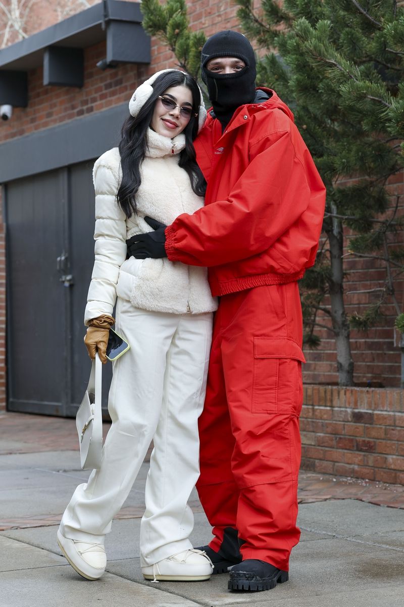 Kenia Os and Peso Pluma prove their relationship is going strong with glamorous Aspen getaway and heartfelt charity moment