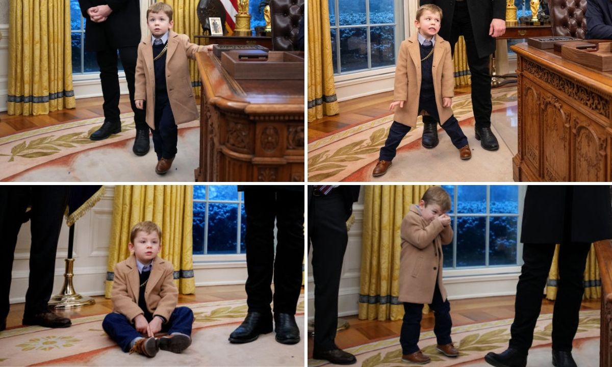 Lil X at the White House: Elon Musk’s son becomes the star of the Oval ...