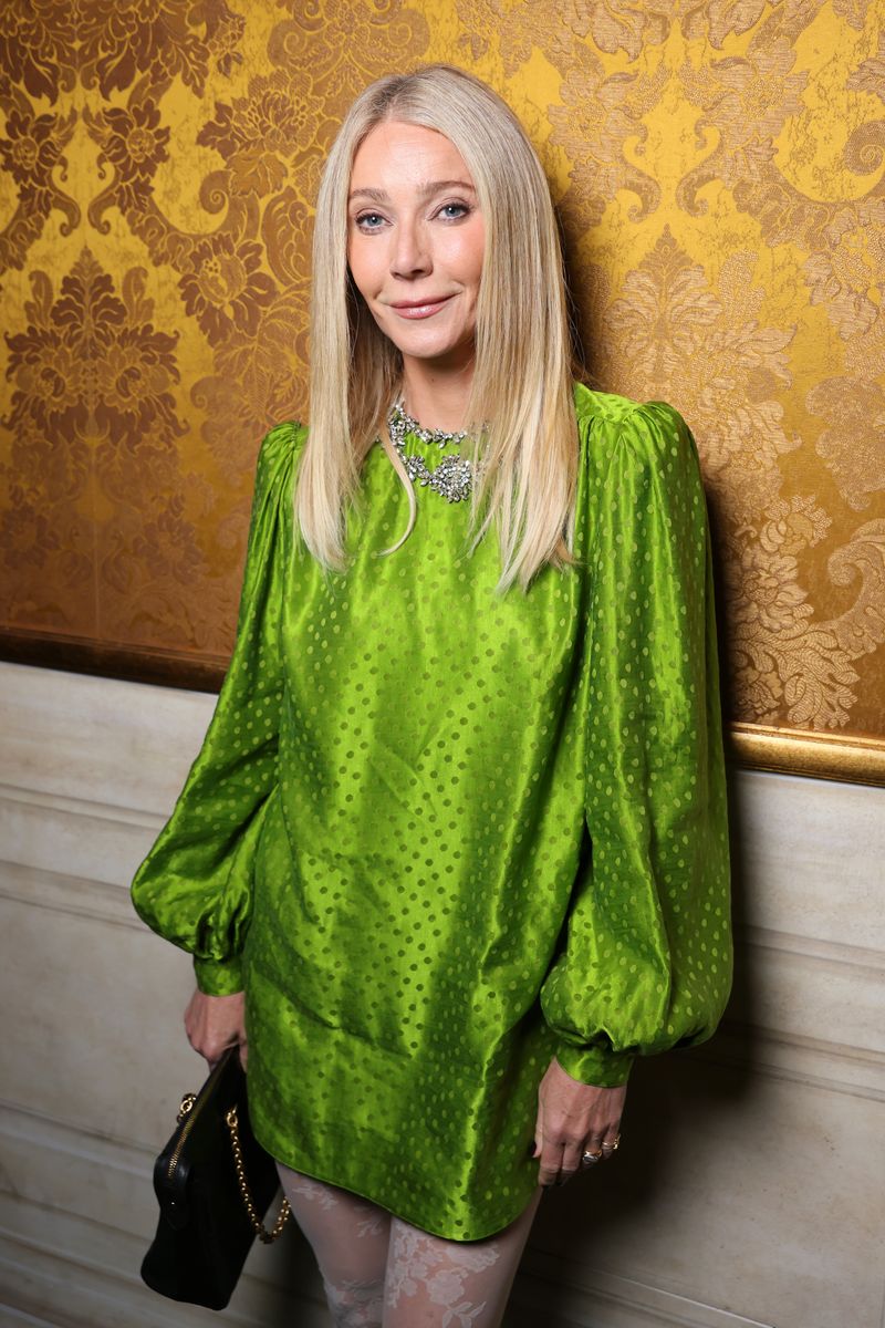 ROME, ITALY - MARCH 12: Gwyneth Paltrow attends the Valentino Show "Interferenze" Fall/Winter 2026 at Palazzo Barberini on March 12, 2026 in Rome, Italy. (Photo by Victor Boyko/Getty Images for Valentino) 