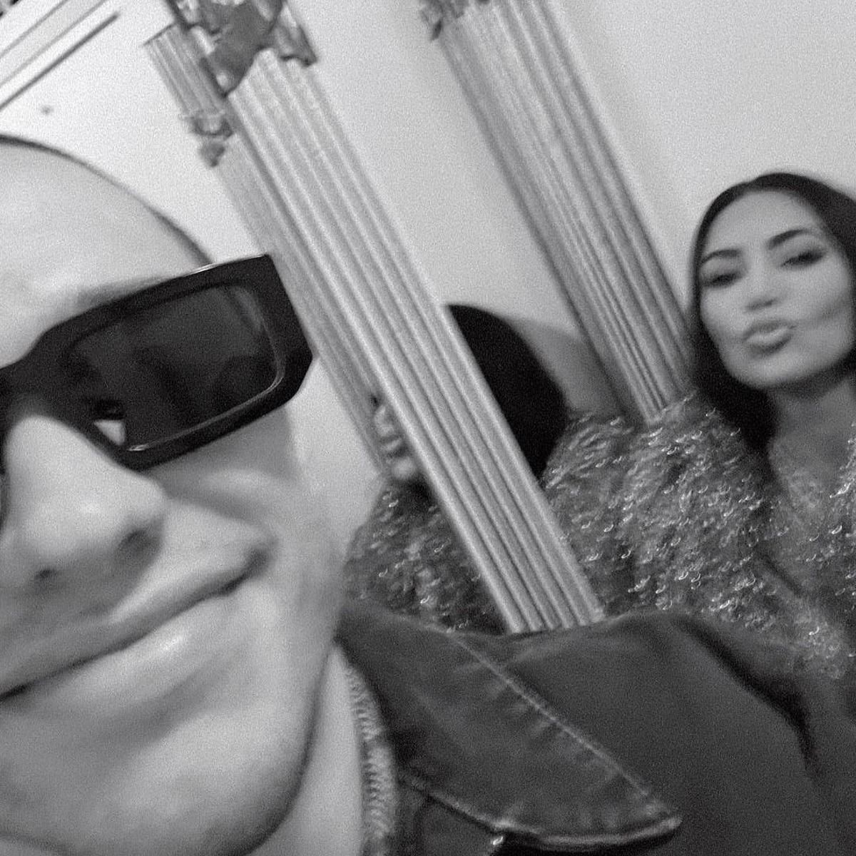 Kim Kardashian and Pete Davidson