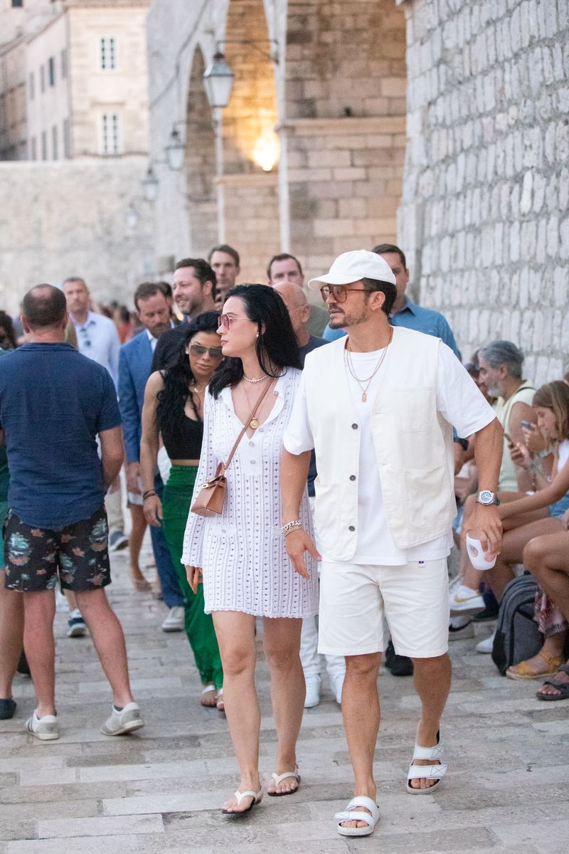 Jeff Bezos, Lauren Sanchez, Katy Perry, Orlando Bloom and Usher during lavish vacation