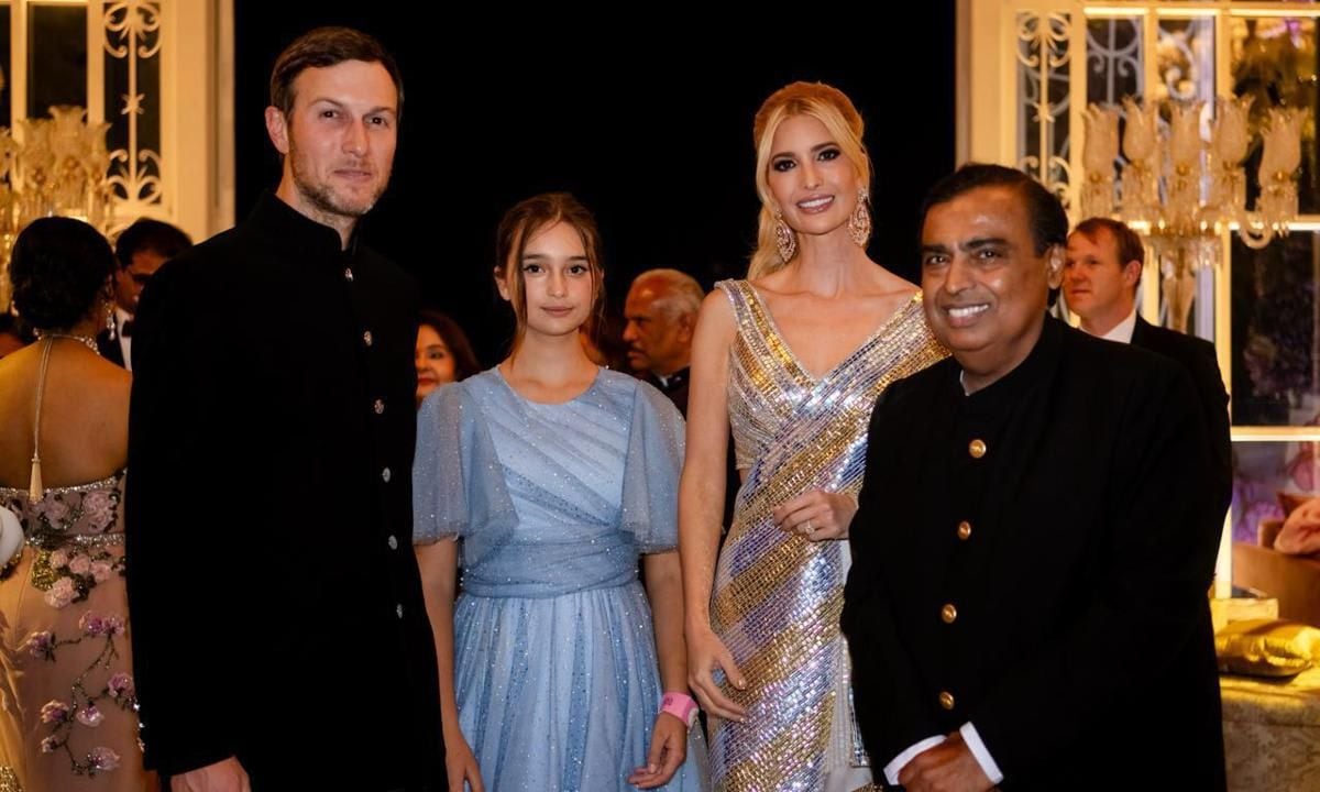Ivanka Trump and her family