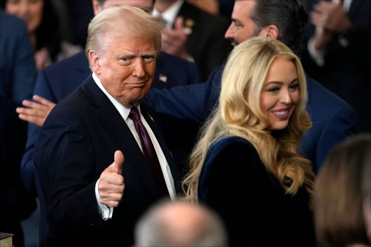 Tiffany Trump welcomed her first child today