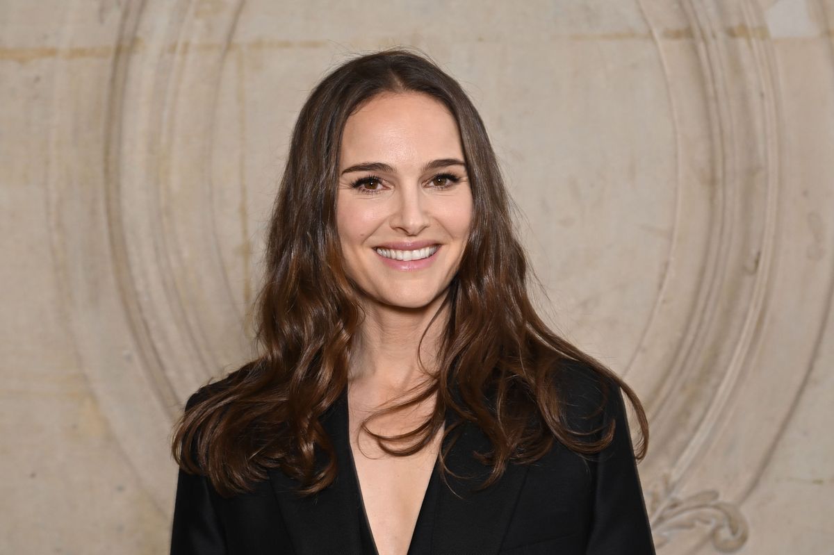 Natalie Portman attends the Christian Dior Haute Couture Spring/Summer 2024 show 