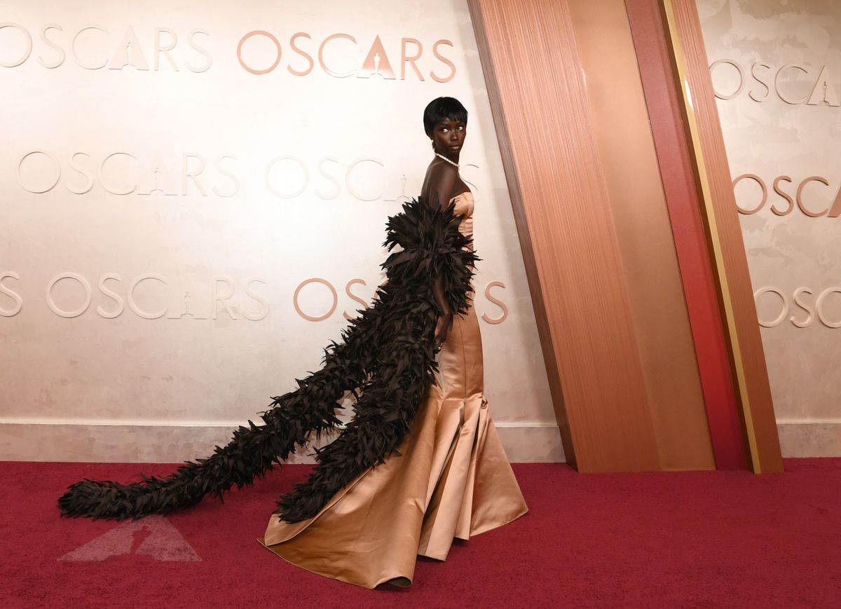 HOLLYWOOD, CALIFORNIA - MARCH 02: Anok Yai attends the 97th Annual Oscars at Dolby Theatre on March 02, 2025 in Hollywood, California. (Photo by Chelsea Guglielmino/FilmMagic) 