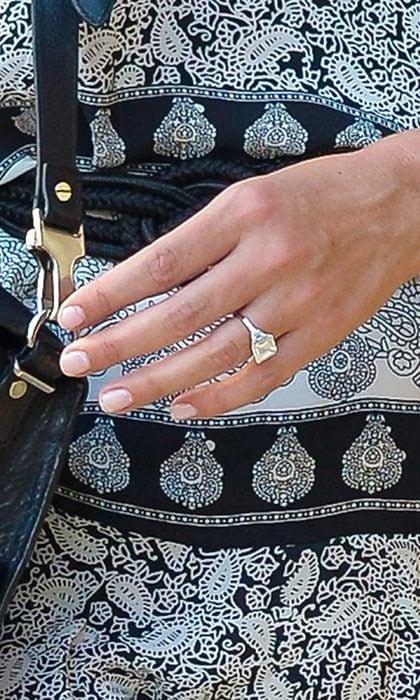 Nicky Hilton engagement ring