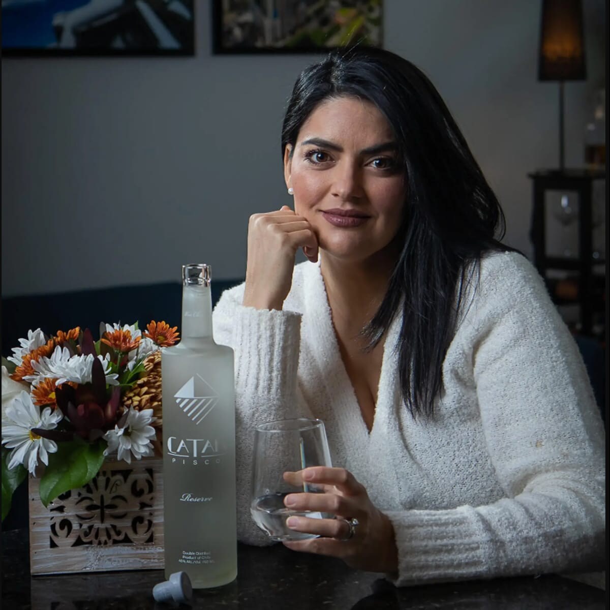 Catalina Bentz, Owner and founder of Catan Pisco
