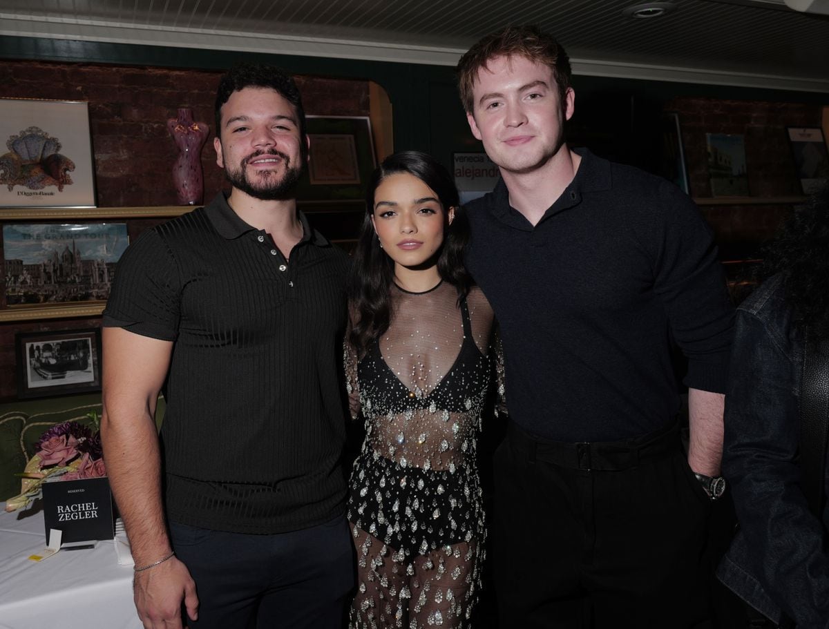 Josh Rivera, Rachel Zegler, and Kit Connor at the Variety The New York Party October 06, 2024 