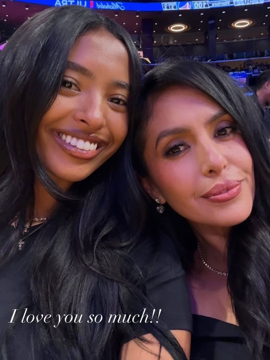 Their court side moments look different these days 