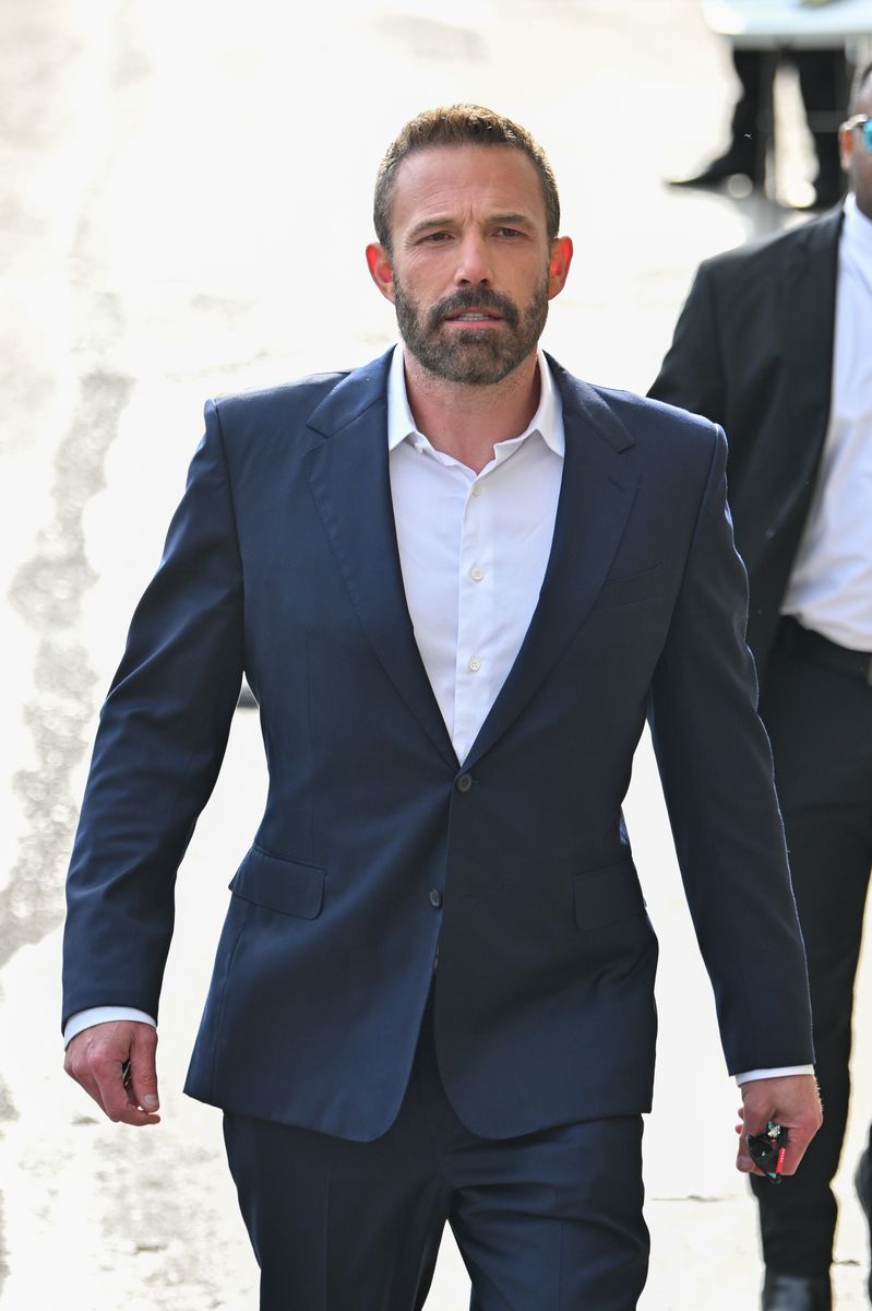 Ben Affleck and his dog cruise in style in a restored classic car