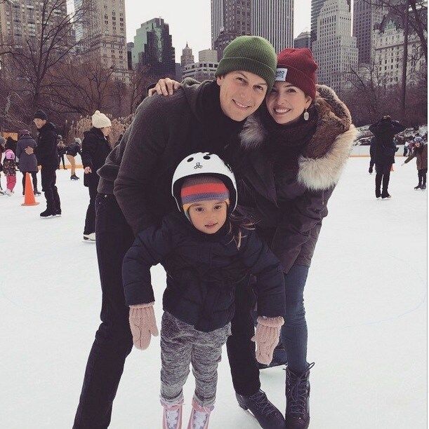 Ivanka and Jared took Arabella ice skating for the first time.
<br>
Photo: Instagram/@ivankatrump