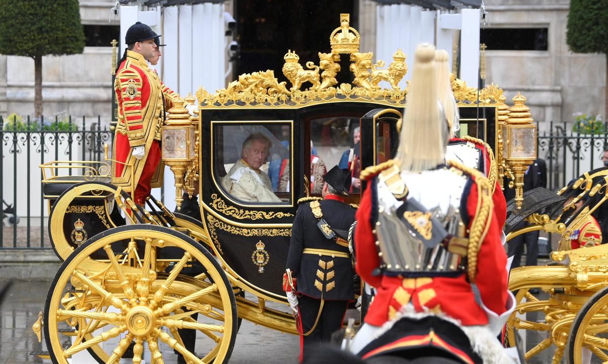 Their Majesties King Charles III And Queen Camilla - Coronation Day