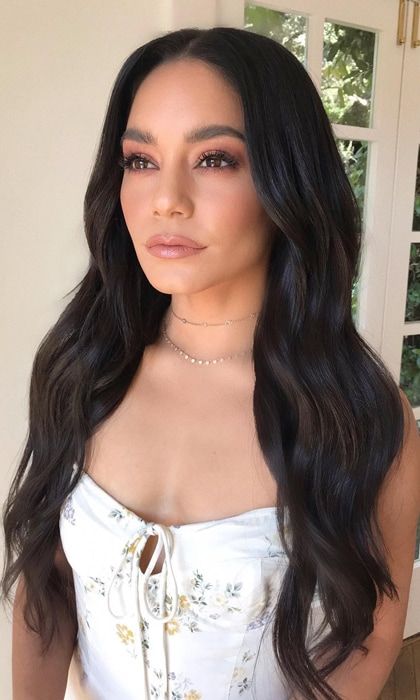 Vanessa Hudgens long hair