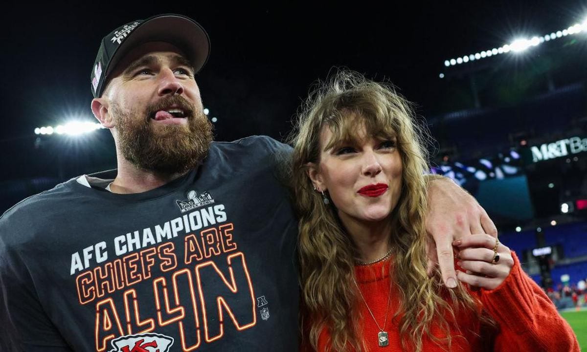 Travis Kelce and Taylor Switft