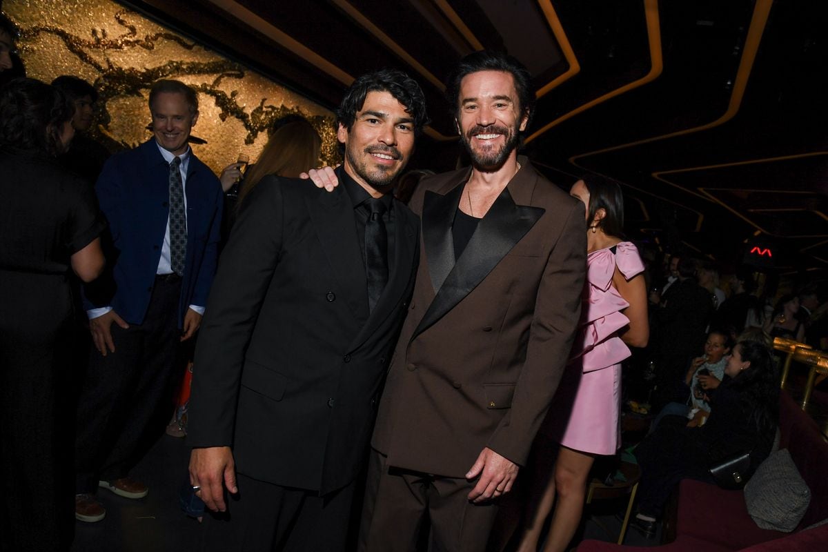 Castillo and Tom Pelphrey play close friends in the show, with the actors working on many scenes together