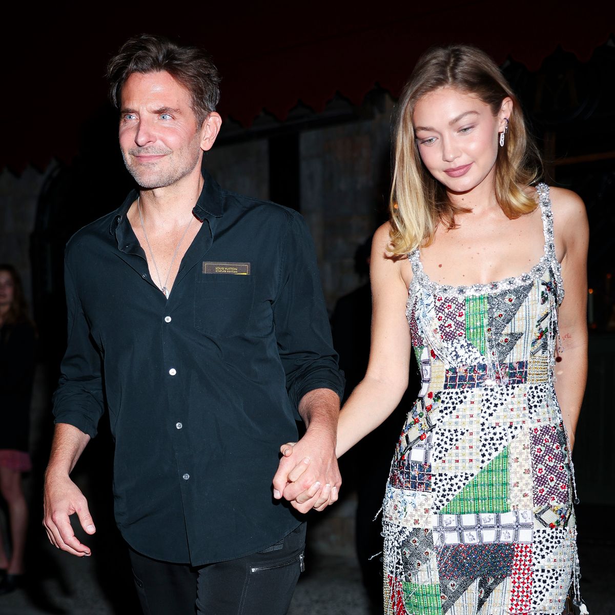NEW YORK, NEW YORK - SEPTEMBER 14: Bradley Cooper and Gigi Hadid attend the Vogue October issue cocktail party at Monsieur in the East VIllage on September 14, 2025 in New York City. (Photo by Aeon/GC Images) 