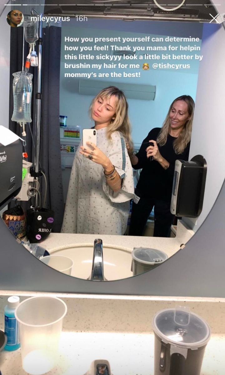 Miley Cyrus hospitalized