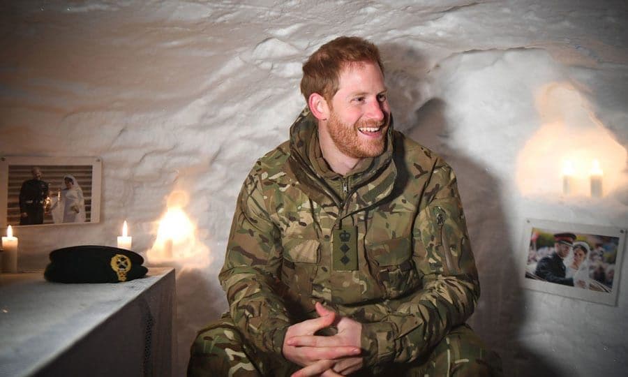 prince harry igloo