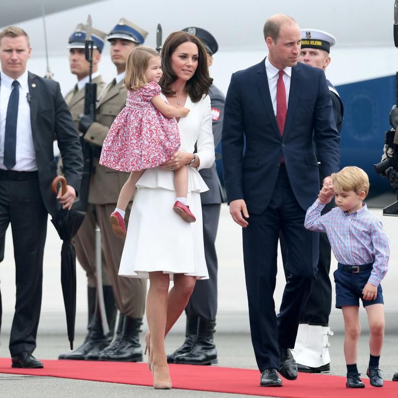 Kate Middleton, Prince William, Prince George, and Princess Charlotte