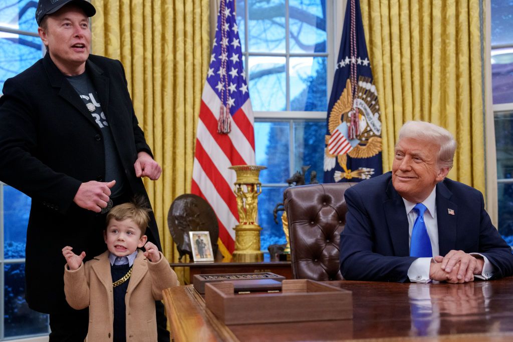 Lil X at the White House: Elon Musk’s son becomes the star of the Oval ...