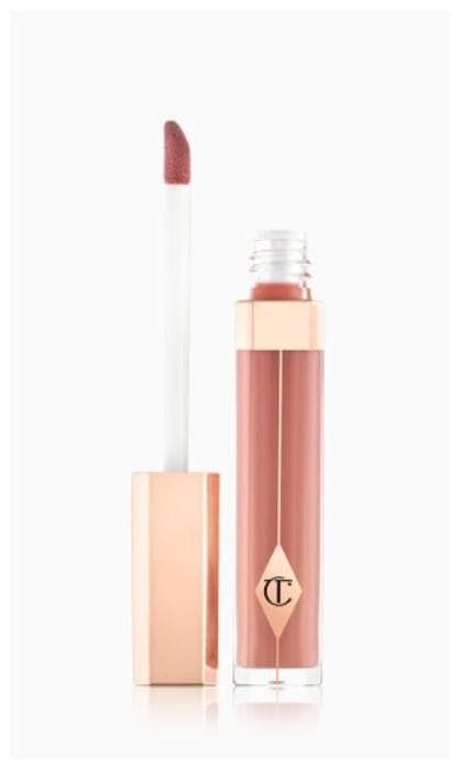 CHARLOTTE TILBURY nude lip gloss in Pillow Talk