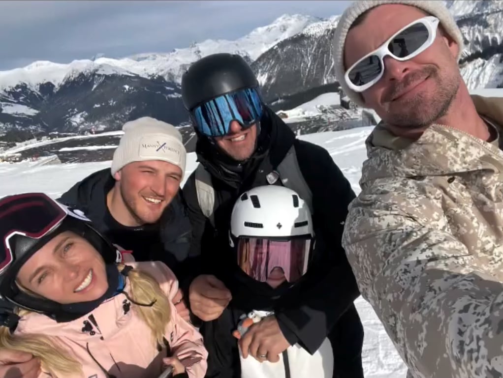 Elsa has been sharing photos and videos from the trip, giving fans a front-row seat to their alpine adventures.