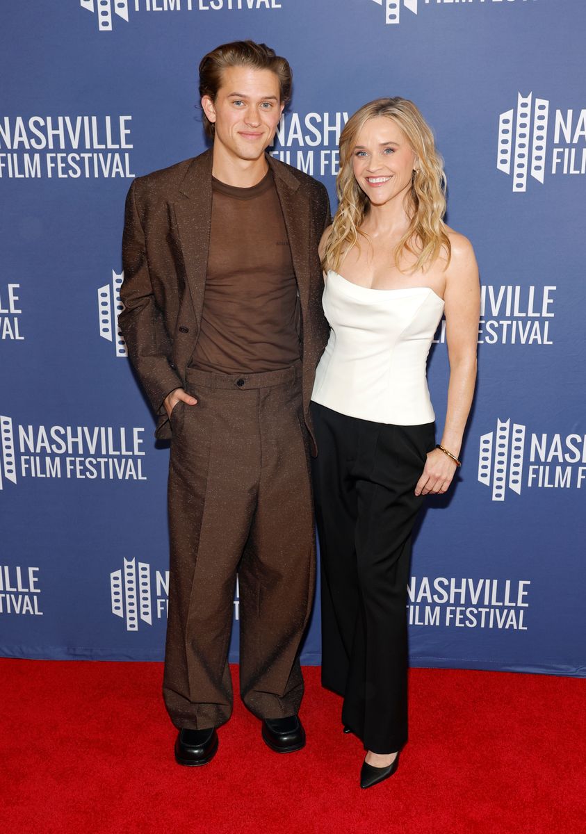 Deacon Phillippe and Reese Witherspoon attend the 57th Nashville Film Festival - "Brother Save Us" World Premiere