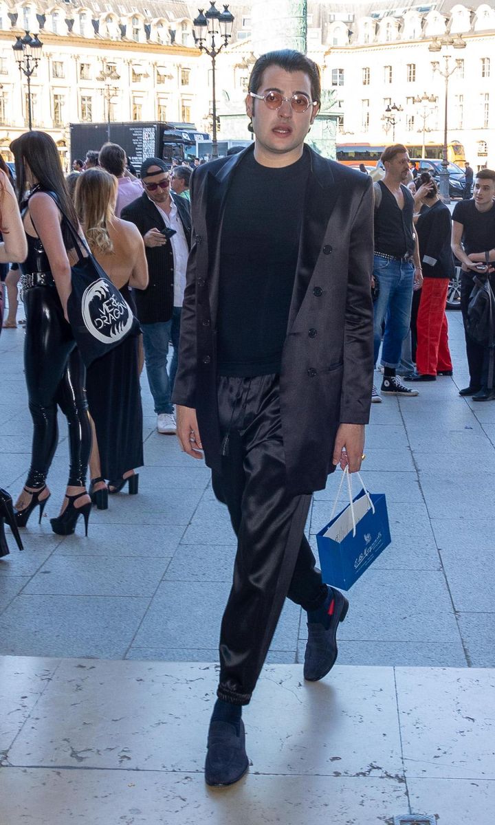 Giambattista Valli : Outside Arrivals - Paris Fashion Week - Haute Couture Fall Winter 2022 2023