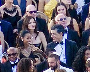 auren Sánchez Bezos and Jeff Bezos brought coordinated evening style to Hawaii as they celebrated Jennifer Meyer and Geoff Ogunlesi’s wedding. 