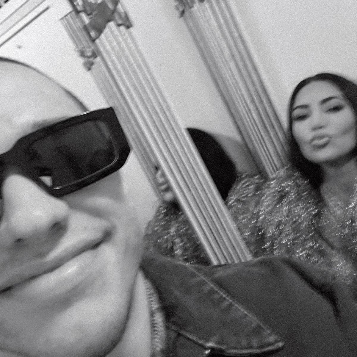 Kim Kardashian and Pete Davidson