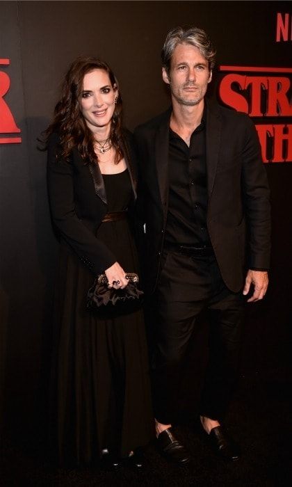 Winona has been in a relationship with designer Scott Mackinlay Hahn since 2011.
<br>
Photo: Getty Images