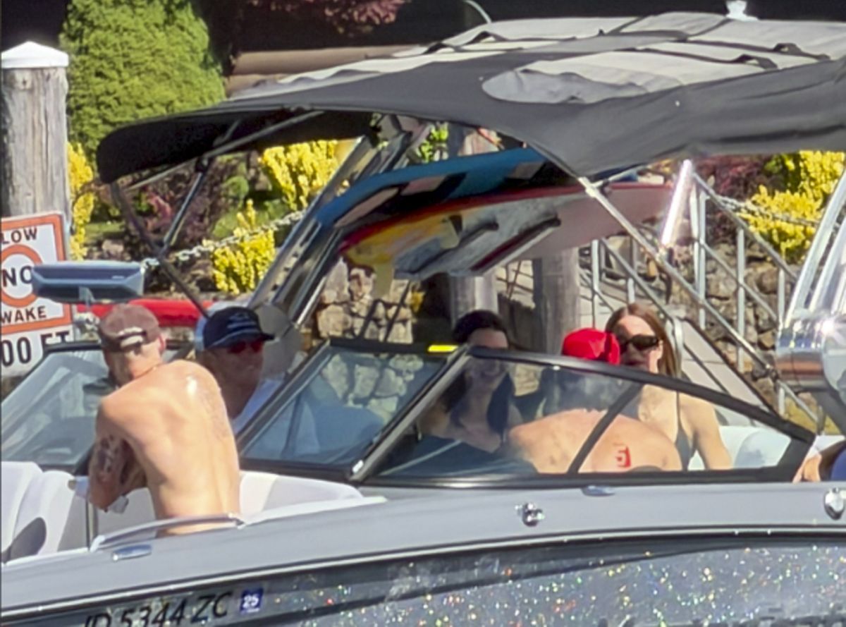 Jacob Elordi joined Kendall Jenner, Kim Kardashian, Khloé Kardashian and Lewis Hamilton for a summer getaway at a lake house in Coeur d'Alene, Idaho.