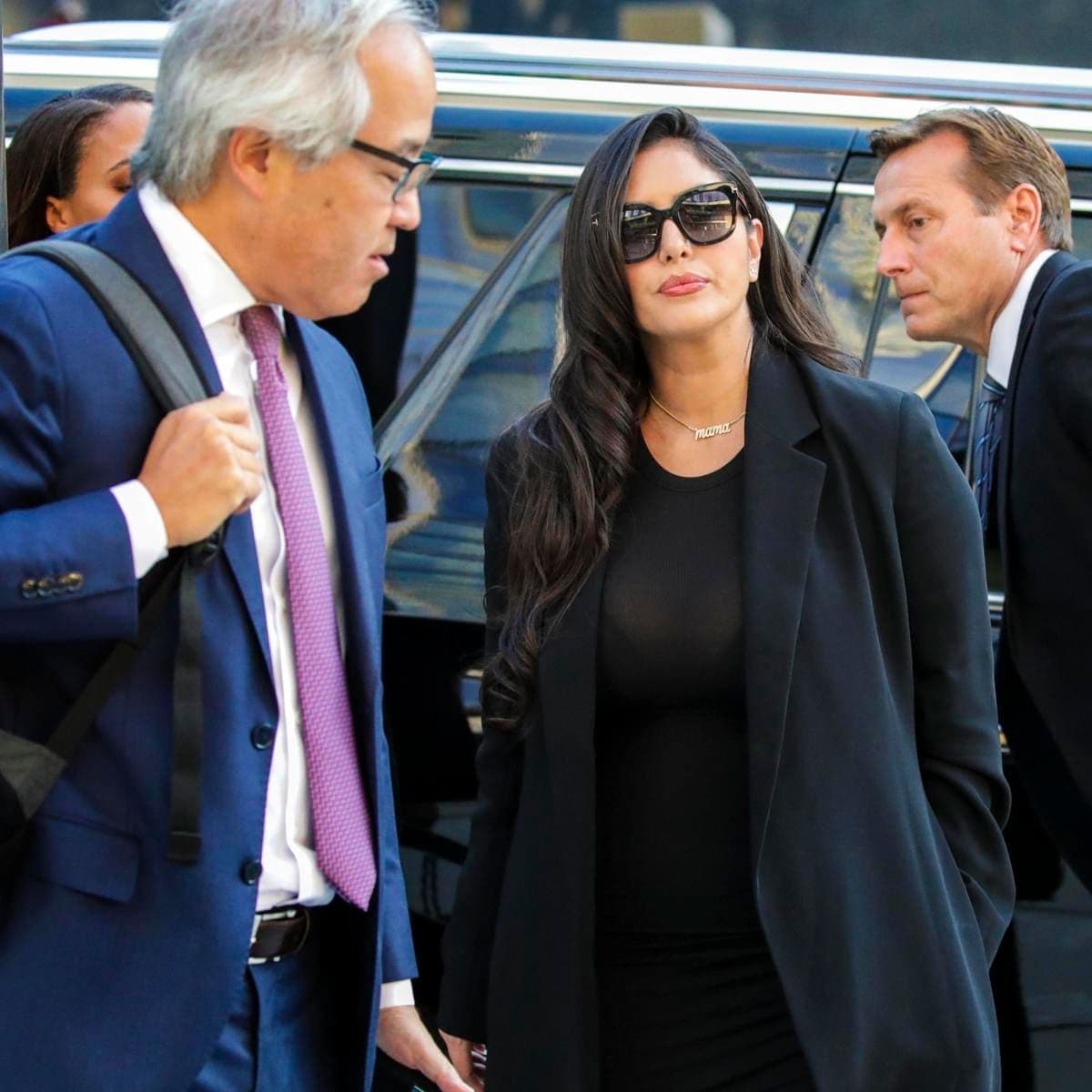 Vanessa Bryant arrives at U.S. Federal Courthouse.