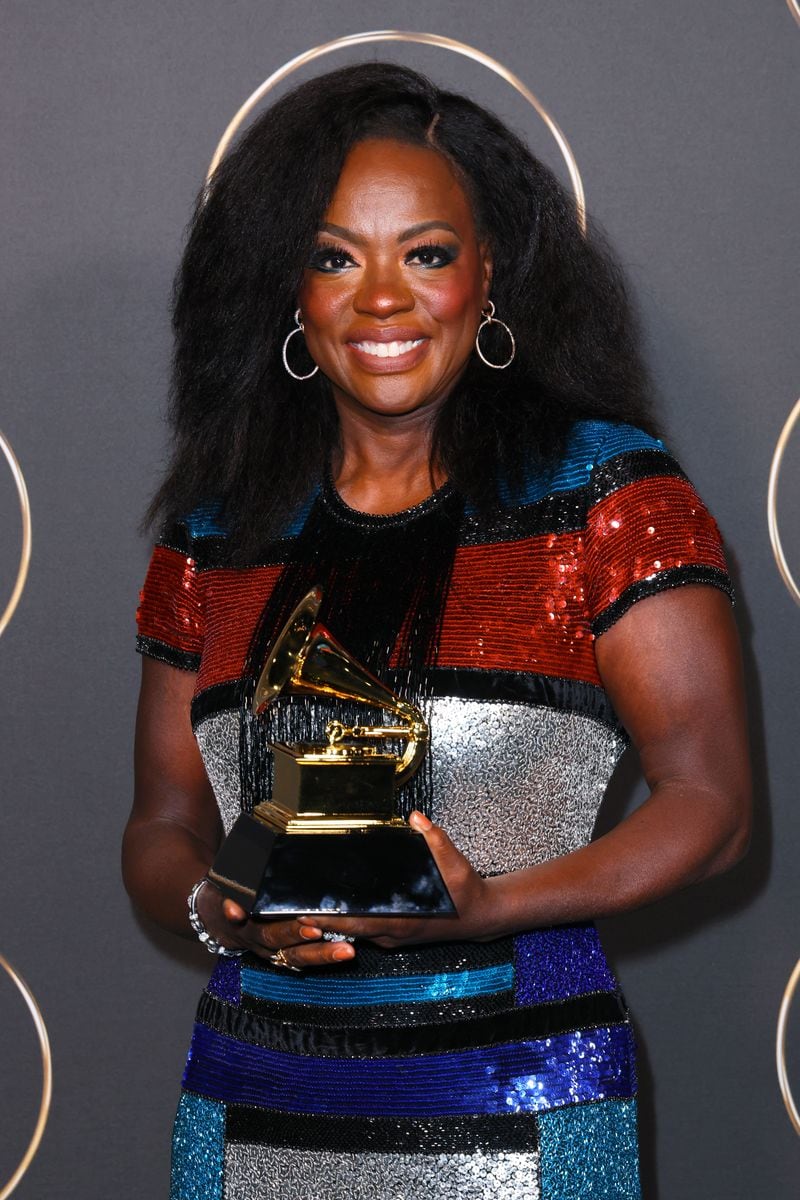 Viola Davis won the Best Audio Book, Narration, and Storytelling award for "Finding Me"  during the 65th GRAMMYs in 2023