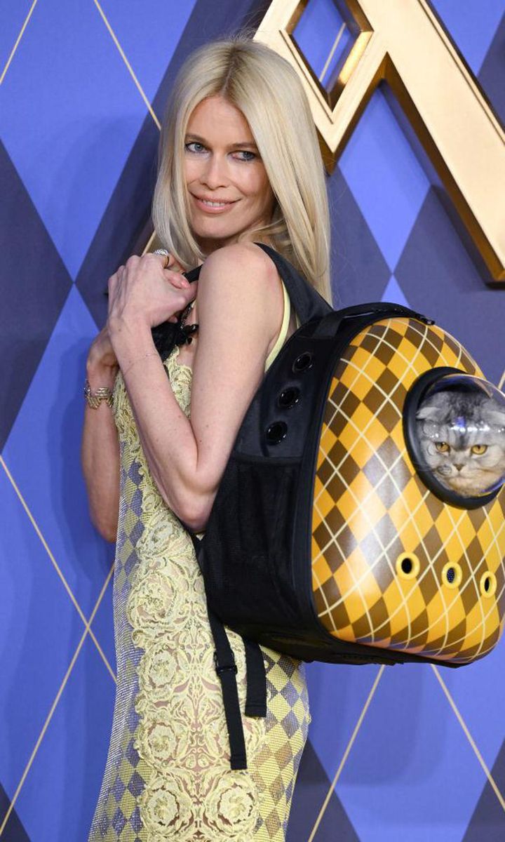 Claudia Schiffer and Chip