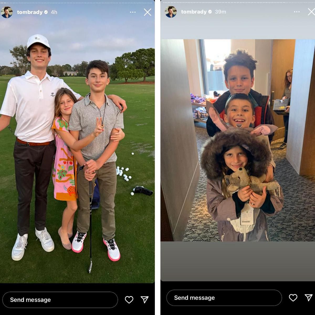 Tom is a dad of three: Jack, Benjamin and Vivian