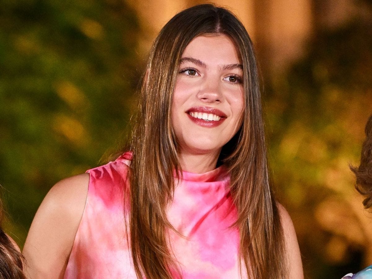 Infanta Sofía stuns in tie-dye Zara dress at summer royal event